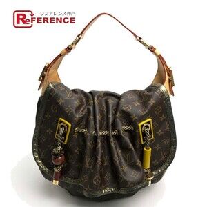 Louis Vuitton Monogram Kalahari Handbag One Shoulder Bag Brown